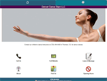 Tablet Screenshot of denverdancestarz.com